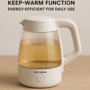 One-Touch Electric Teapot - Keep-Warm Function, Energy-Efficient for Daily Use