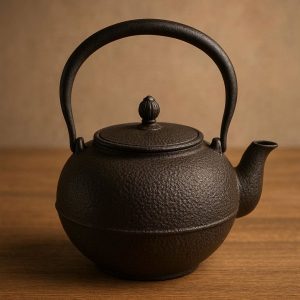 Japanese Tetsubin Teapot - Cast Iron Construction, Rust-Resistant for Authentic Tea Experience