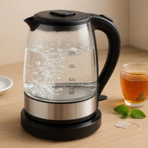 One-Touch Electric Teapot - Auto Shut-Off, Fast Boil for Quick Tea Preparation